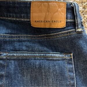 American Eagle Airflex+ Slim Stretch Denim Blue Jeans Mens Size 32 x 34